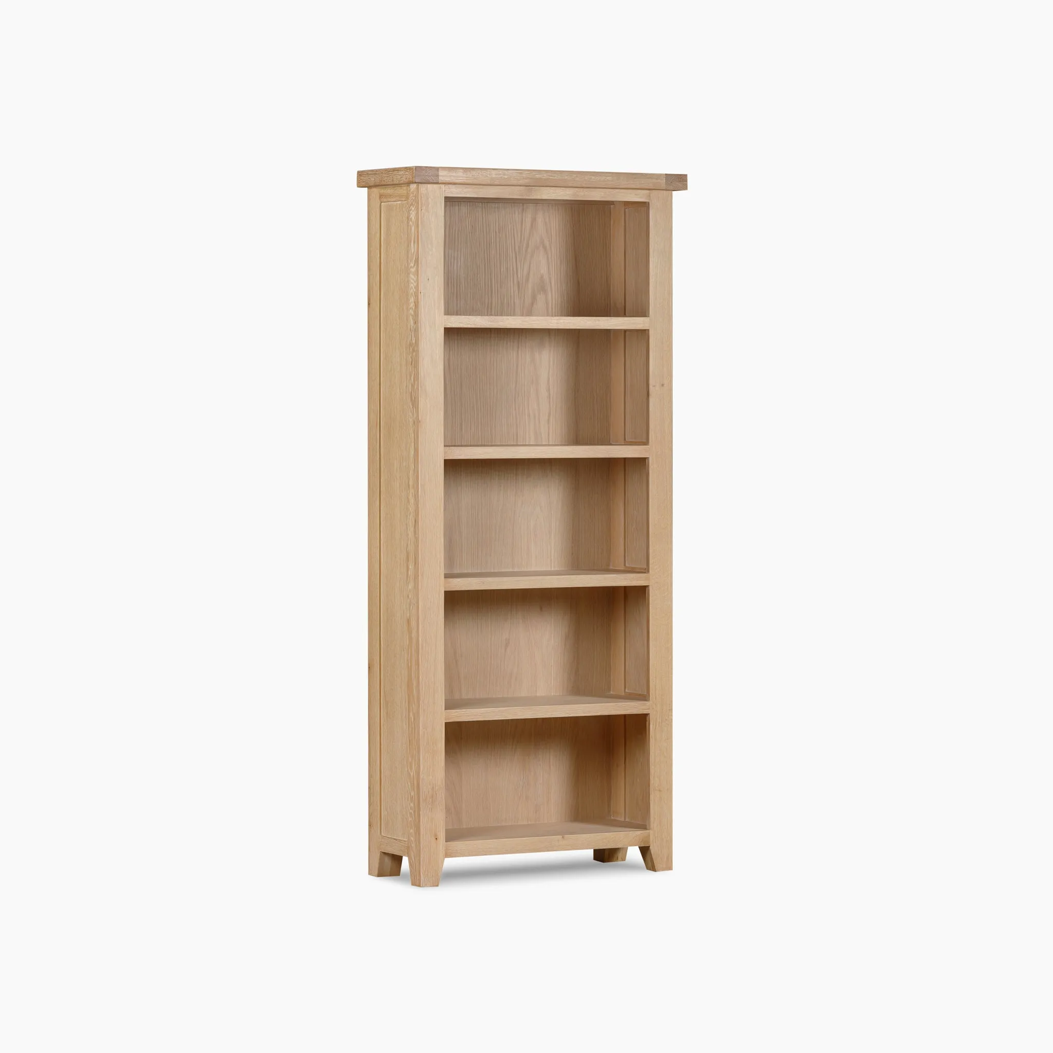Burford Large Bookcase in Natural Oak