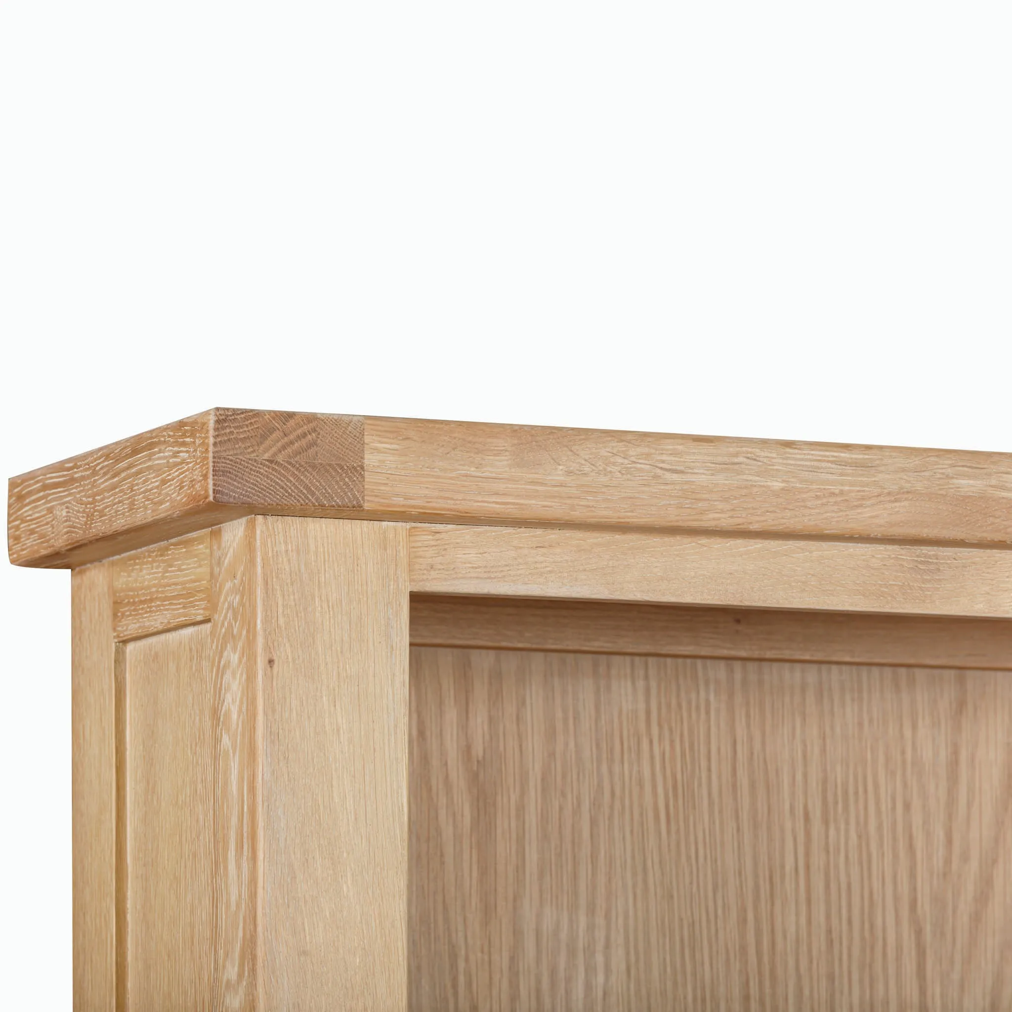 Burford Large Bookcase in Natural Oak
