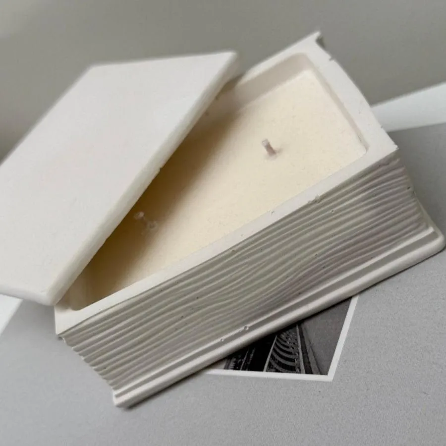 CHAPTERS OF LIGHT Artisan Book Candle