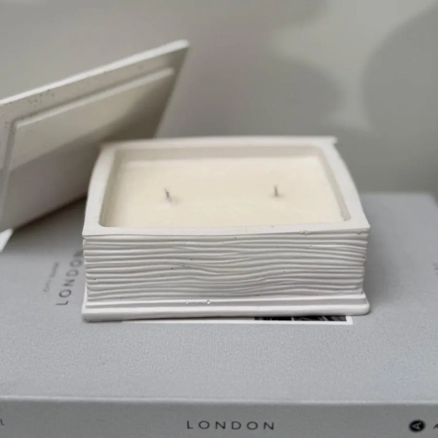 CHAPTERS OF LIGHT Artisan Book Candle
