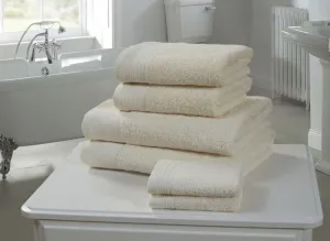 CHATSWORTH BATH SHEET-CREAM