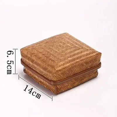 Chic Bamboo Retro Storage Box - Handcrafted Bamboo Collection Case