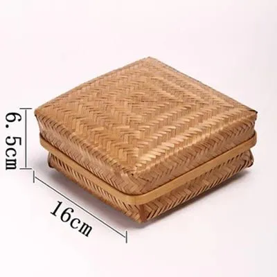 Chic Bamboo Retro Storage Box - Handcrafted Bamboo Collection Case