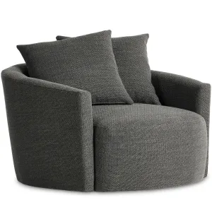 Chloe Swivel Chair, Gibson Smoke