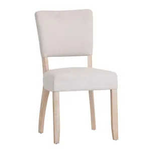 Clayton Upholstered Dining Chair Natural