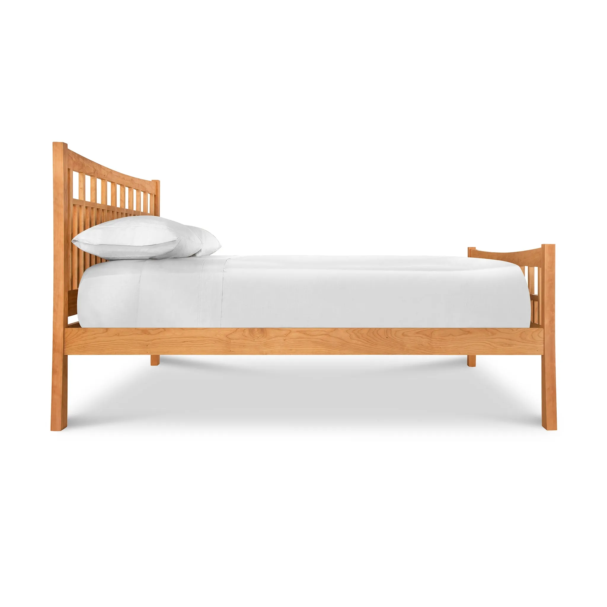 Contemporary Craftsman High Footboard Bed