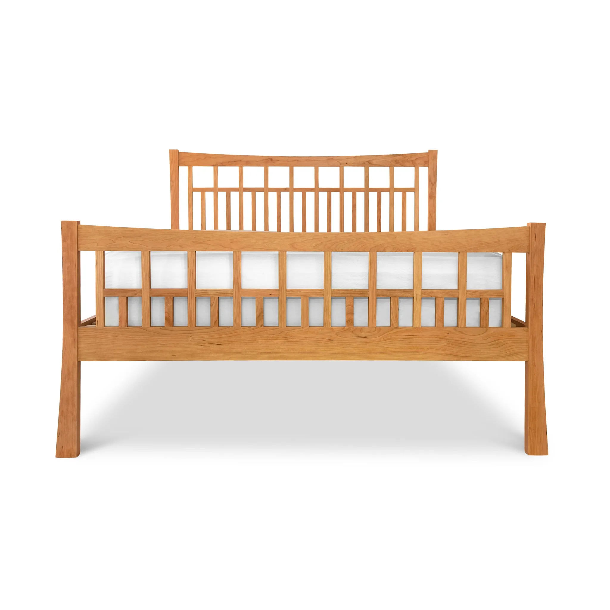 Contemporary Craftsman High Footboard Bed