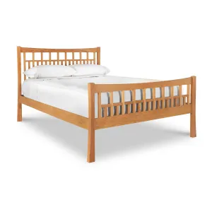 Contemporary Craftsman High Footboard Bed