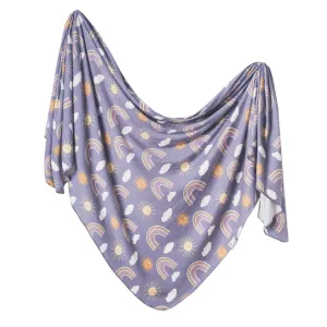 Copper Pearl Knit Swaddle Blanket | Hope