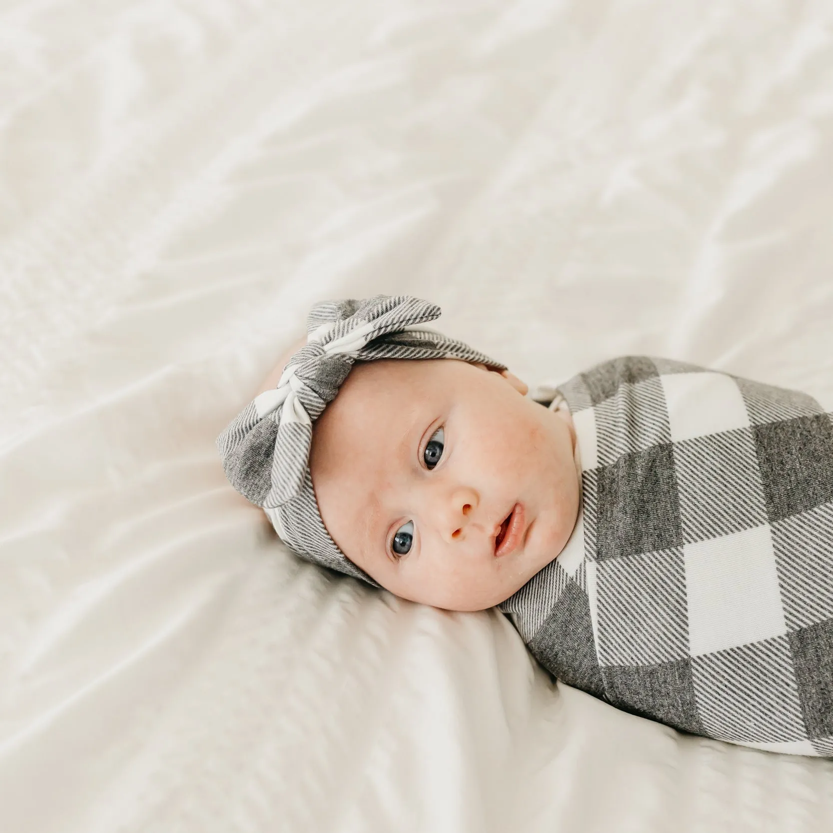 Copper Pearl Knit Swaddle Blanket | Scotland