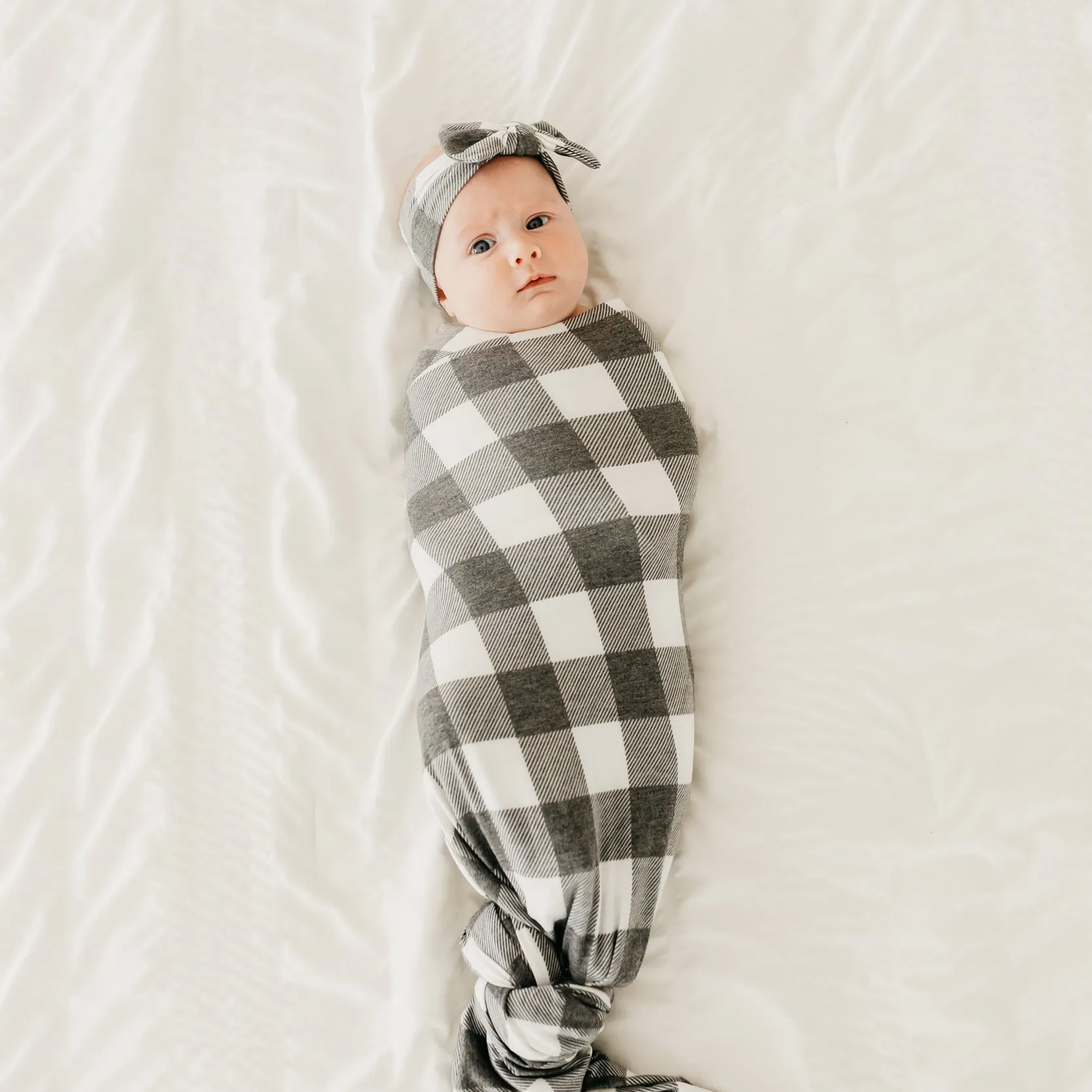 Copper Pearl Knit Swaddle Blanket | Scotland