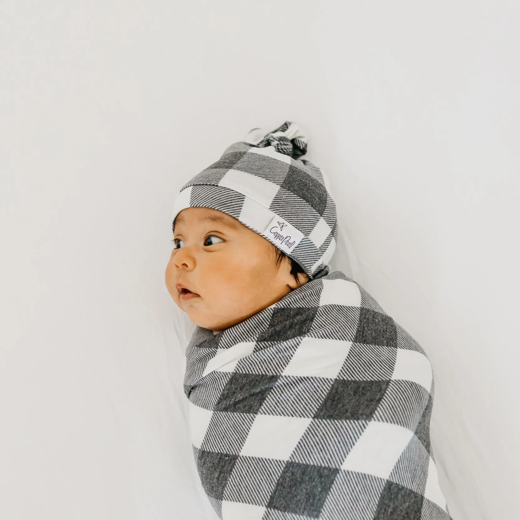 Copper Pearl Knit Swaddle Blanket | Scotland