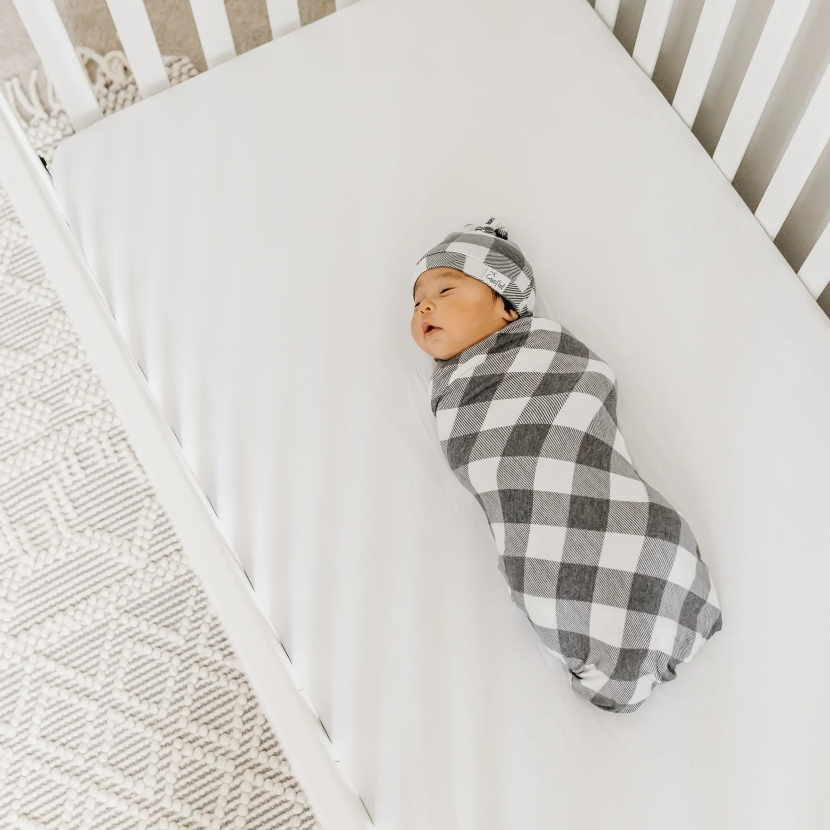 Copper Pearl Knit Swaddle Blanket | Scotland