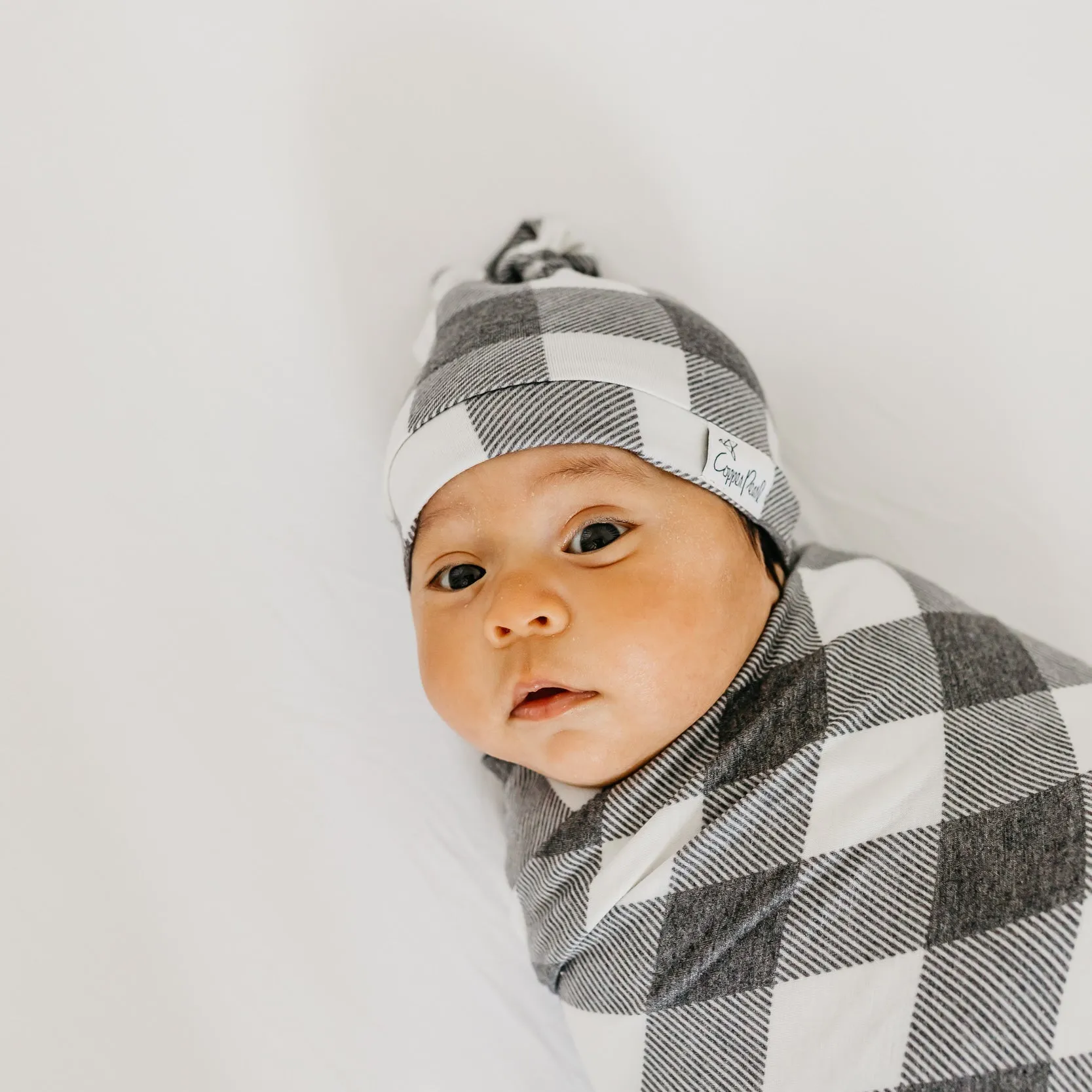 Copper Pearl Knit Swaddle Blanket | Scotland