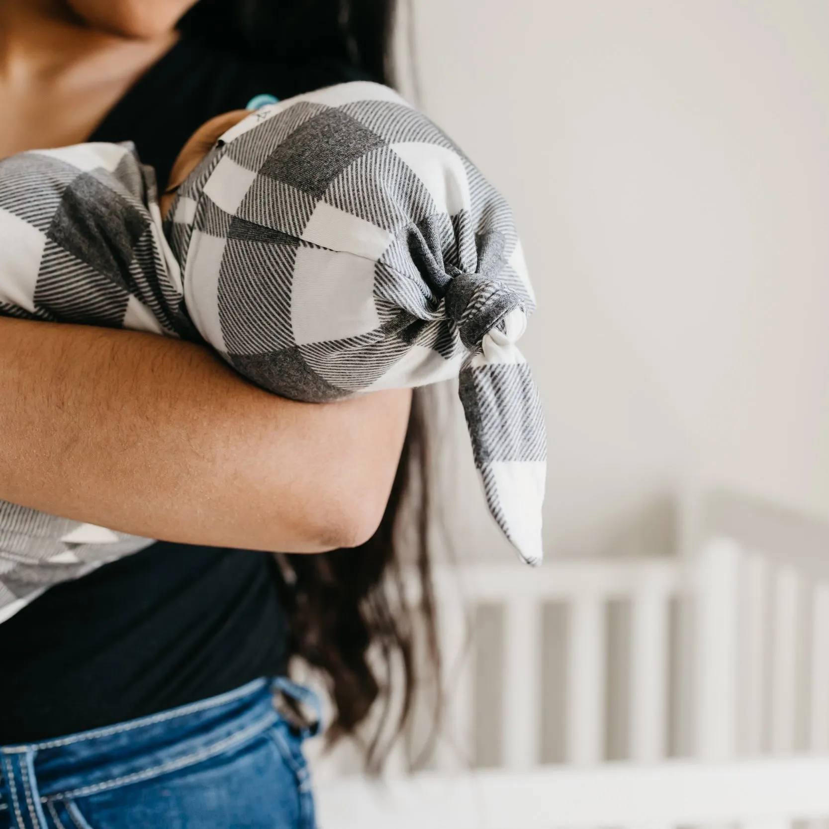 Copper Pearl Knit Swaddle Blanket | Scotland
