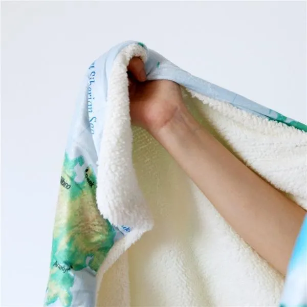 Crab Love Cozy Hooded Blanket