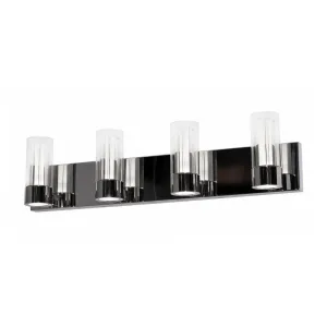 Delphia 27 in. 4 Lights LED Vanity Light Polished Chrome finish