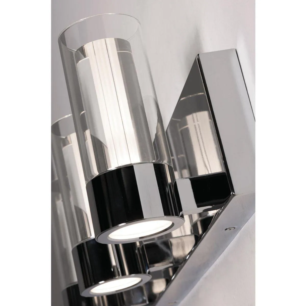 Delphia 27 in. 4 Lights LED Vanity Light Polished Chrome finish