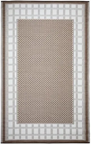 Eco Friendly Outdoor Rug - Europa Beige and Cream