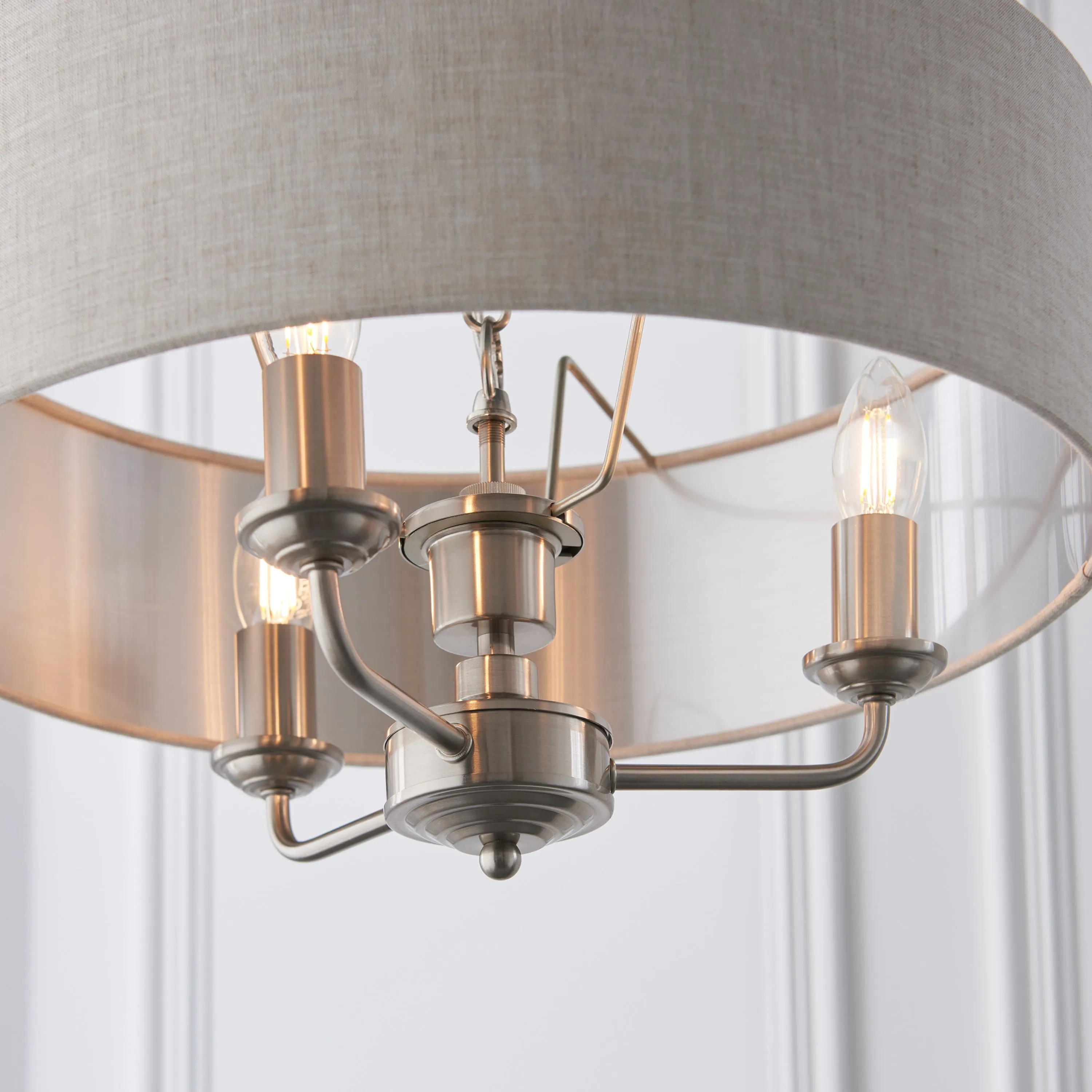 Eleanor Natural Shade Pendant Ceiling Light