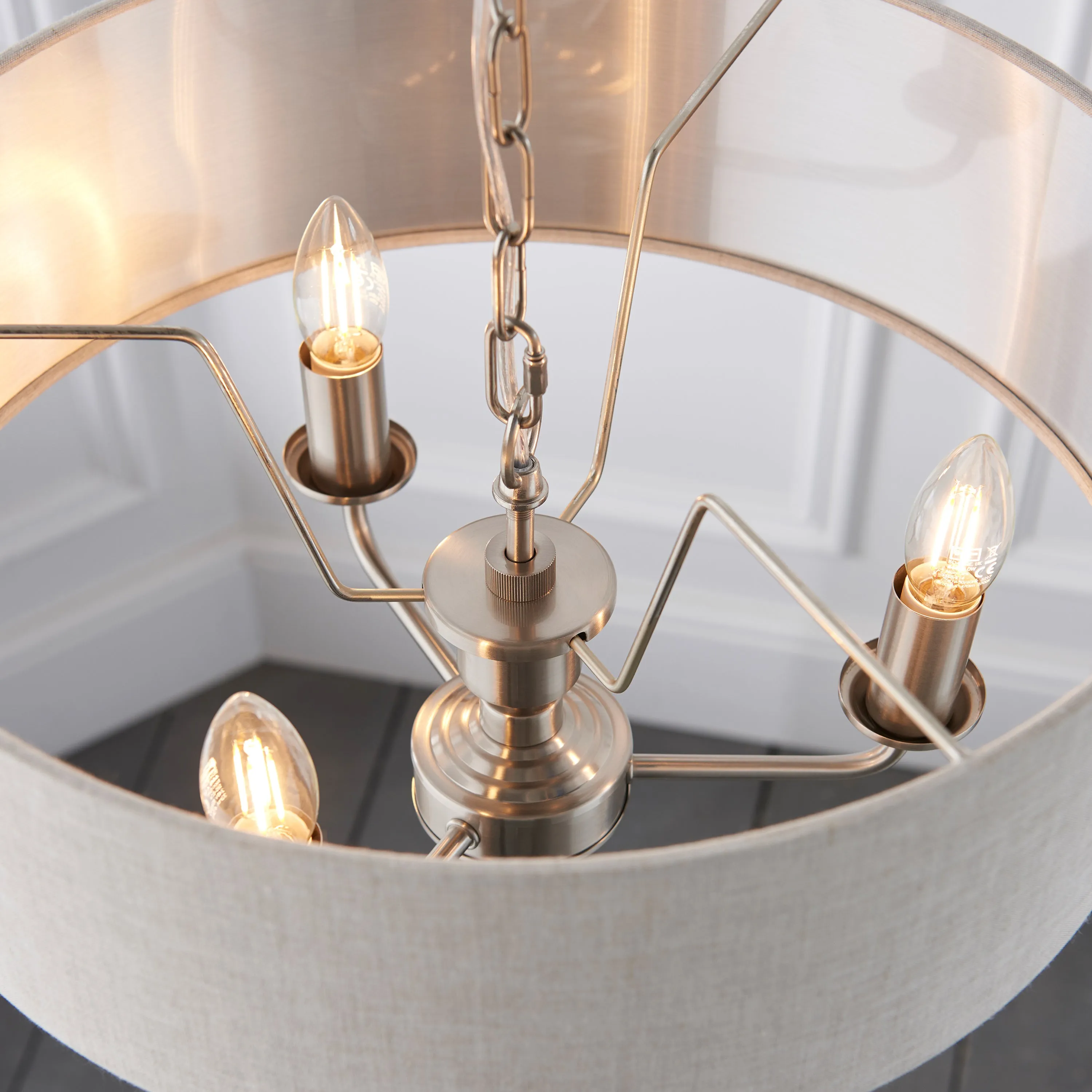 Eleanor Natural Shade Pendant Ceiling Light