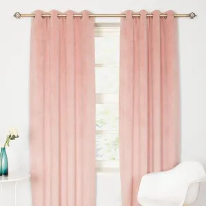 Elegance Curtains Blossom Velvet