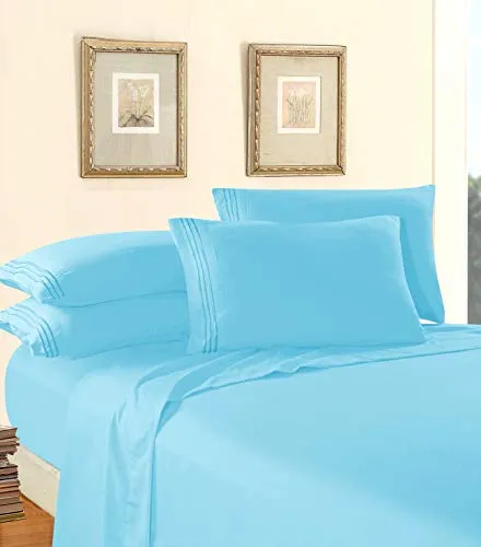 Elegant Comfort Luxury Soft 1500 Thread Count Egyptian 4-Piece Premium Hotel Quality