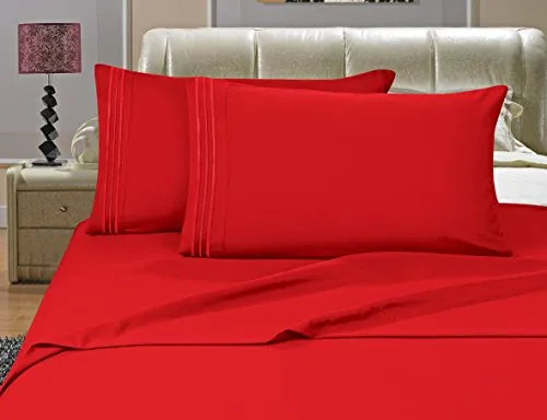 Elegant Comfort Luxury Soft 1500 Thread Count Egyptian 4-Piece Premium Hotel Quality