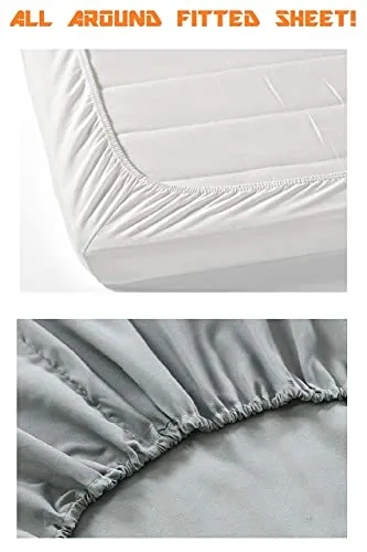 Elegant Comfort Luxury Soft 1500 Thread Count Egyptian 4-Piece Premium Hotel Quality