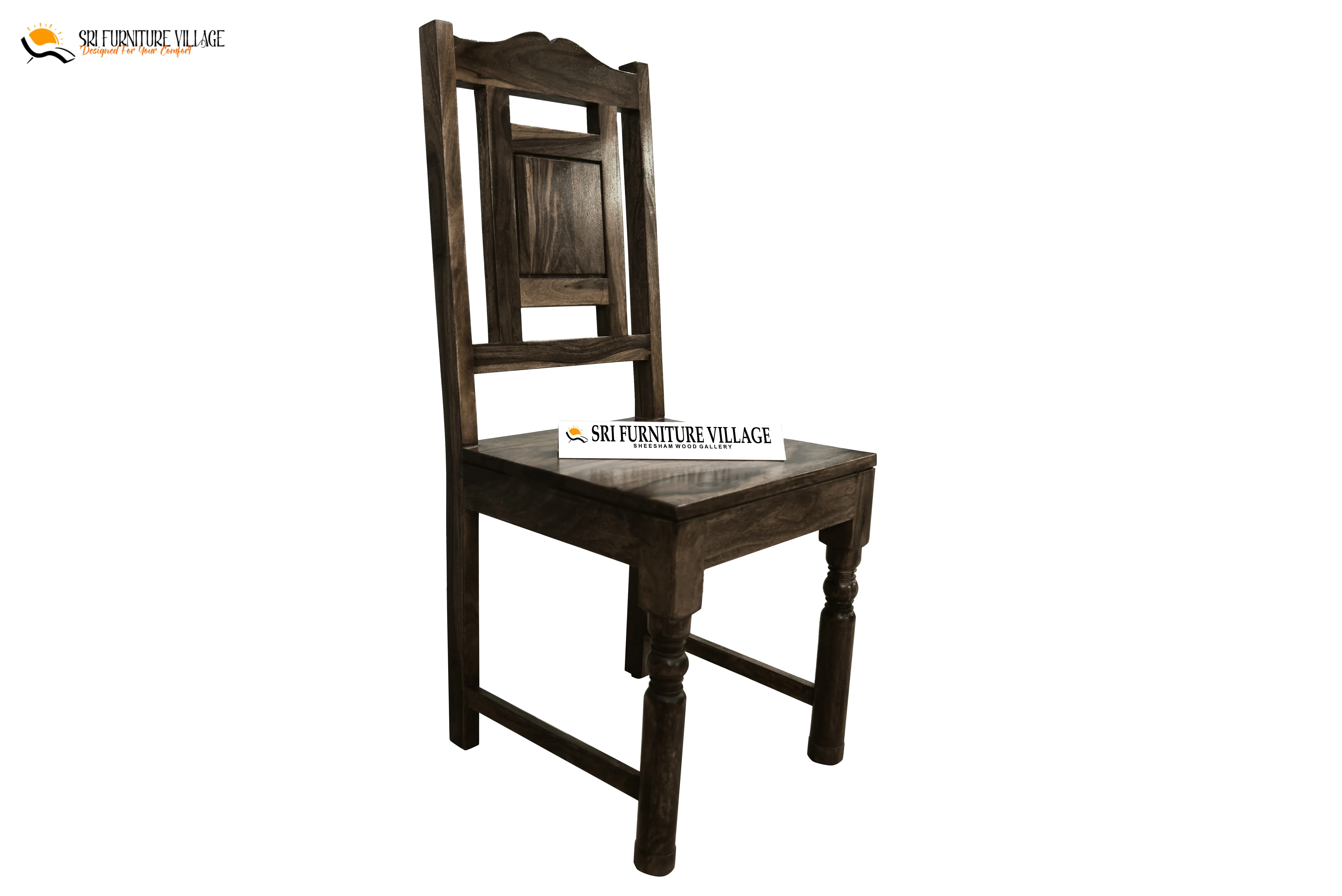 Elem Elegance 4 Seater Dining Table Set (Natural Finish) - 1181