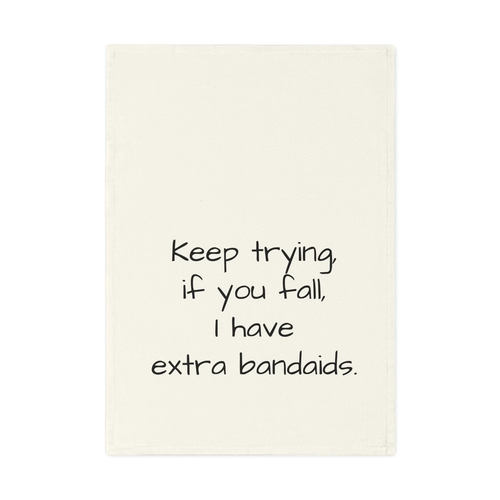 Extra Bandaids Cotton Tea Towel