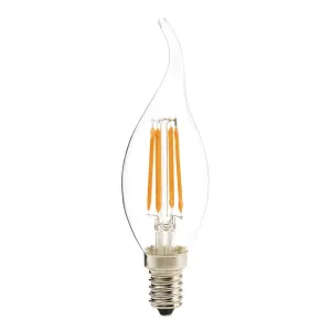 Flame Light Bulb E14 - LED Warm White