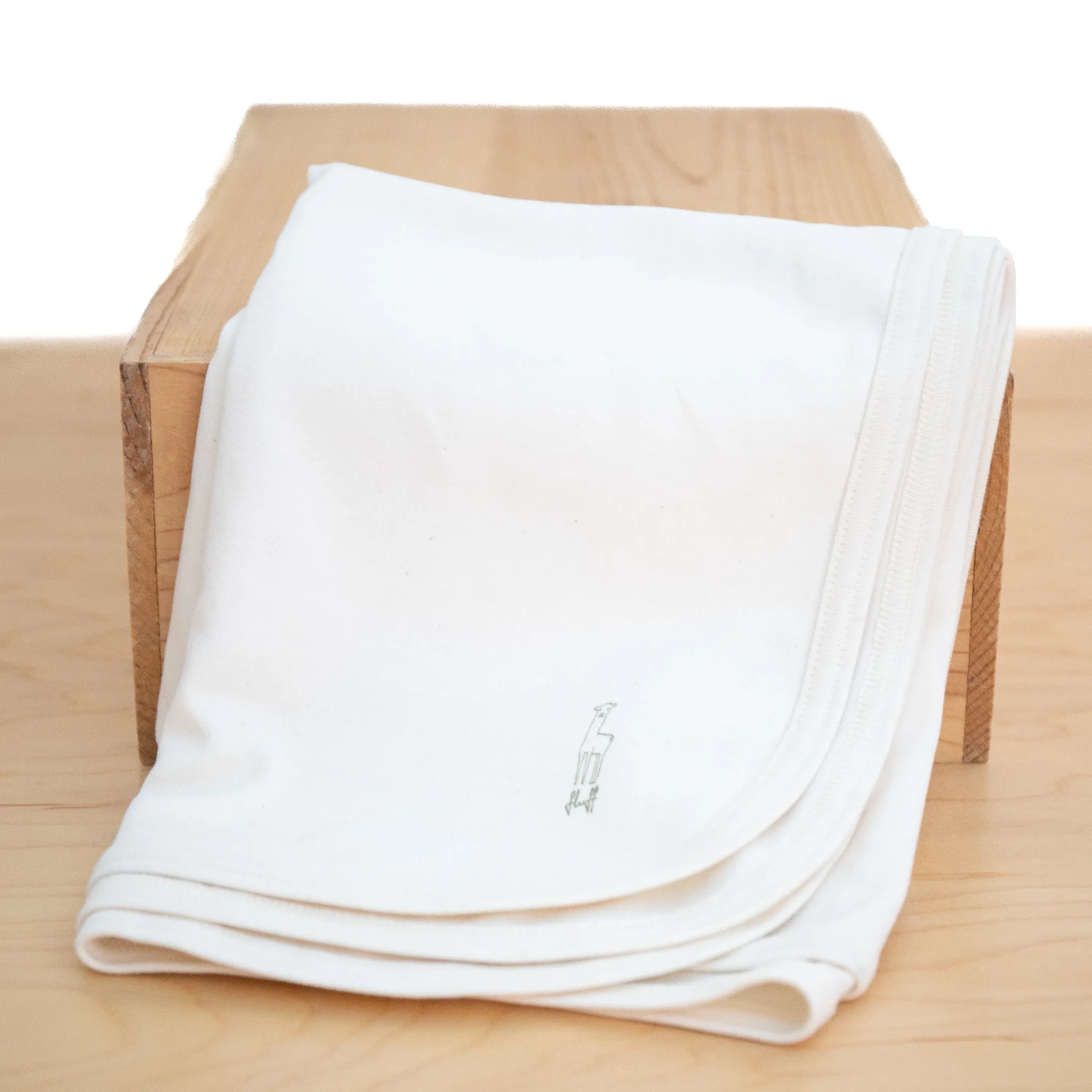 Fluff Alpaca 'Josie' Infant Organic Interlock Blanket