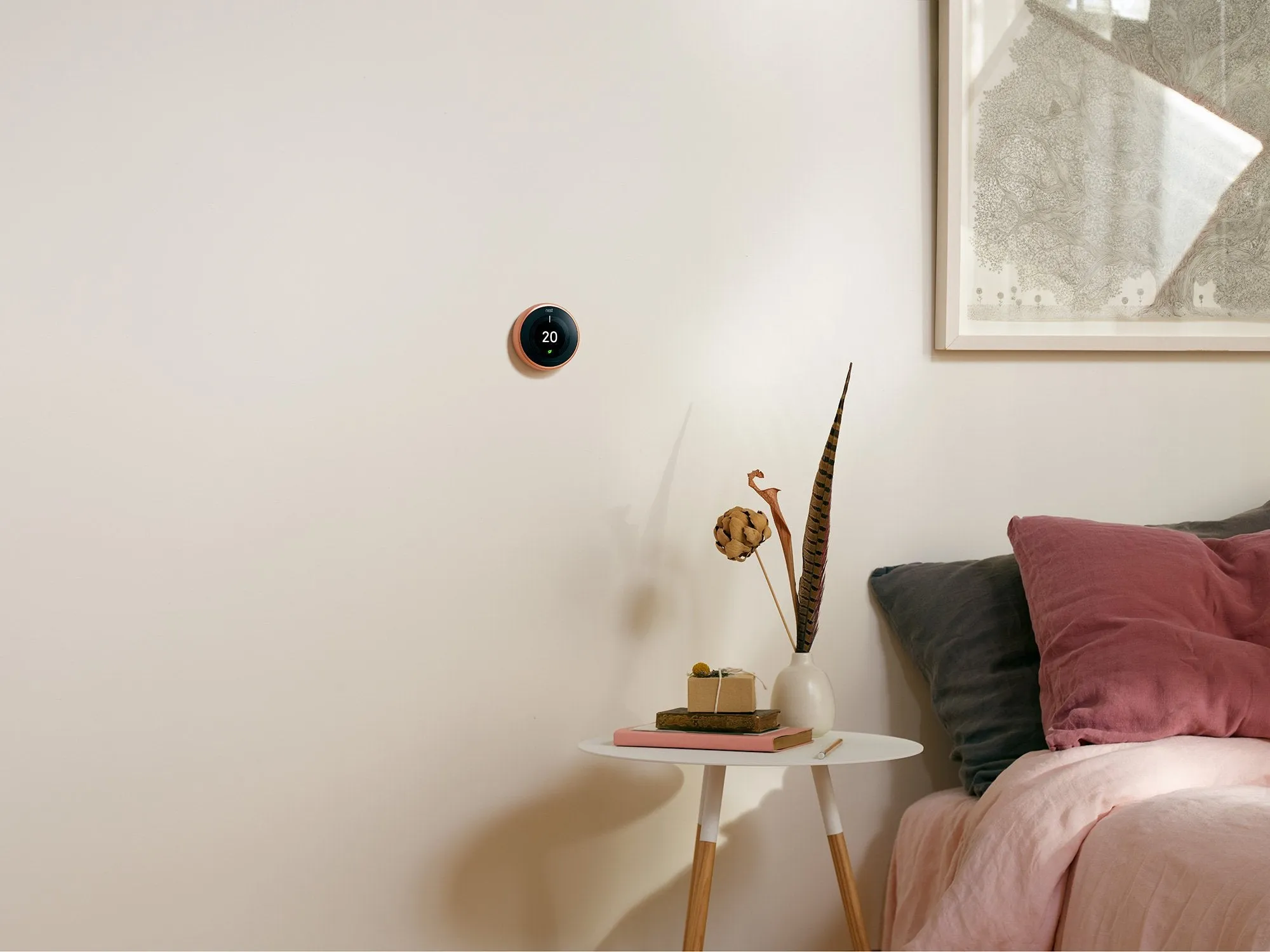 Google Nest T3031EX Nest Learning Thermostat 3rd Gen Copper