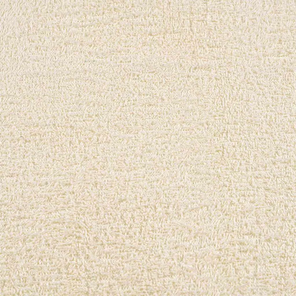 Hand Towels 2 pcs Cream 50x100 cm 360 gsm 100% Cotton