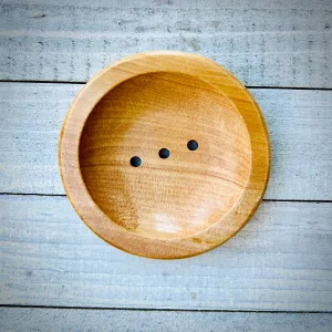Handcrafted Wooden Shampoo Moon Dish