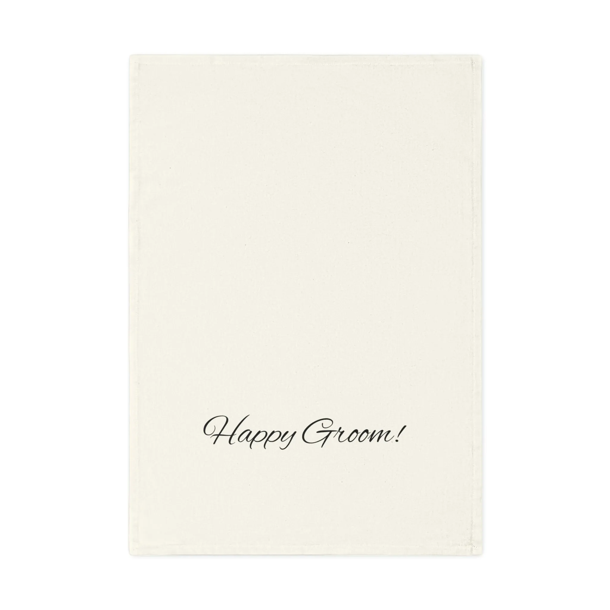 Happy Groom Cotton Tea Towel