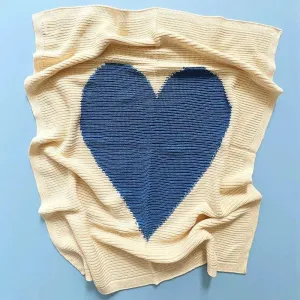 Heart Baby Blanket