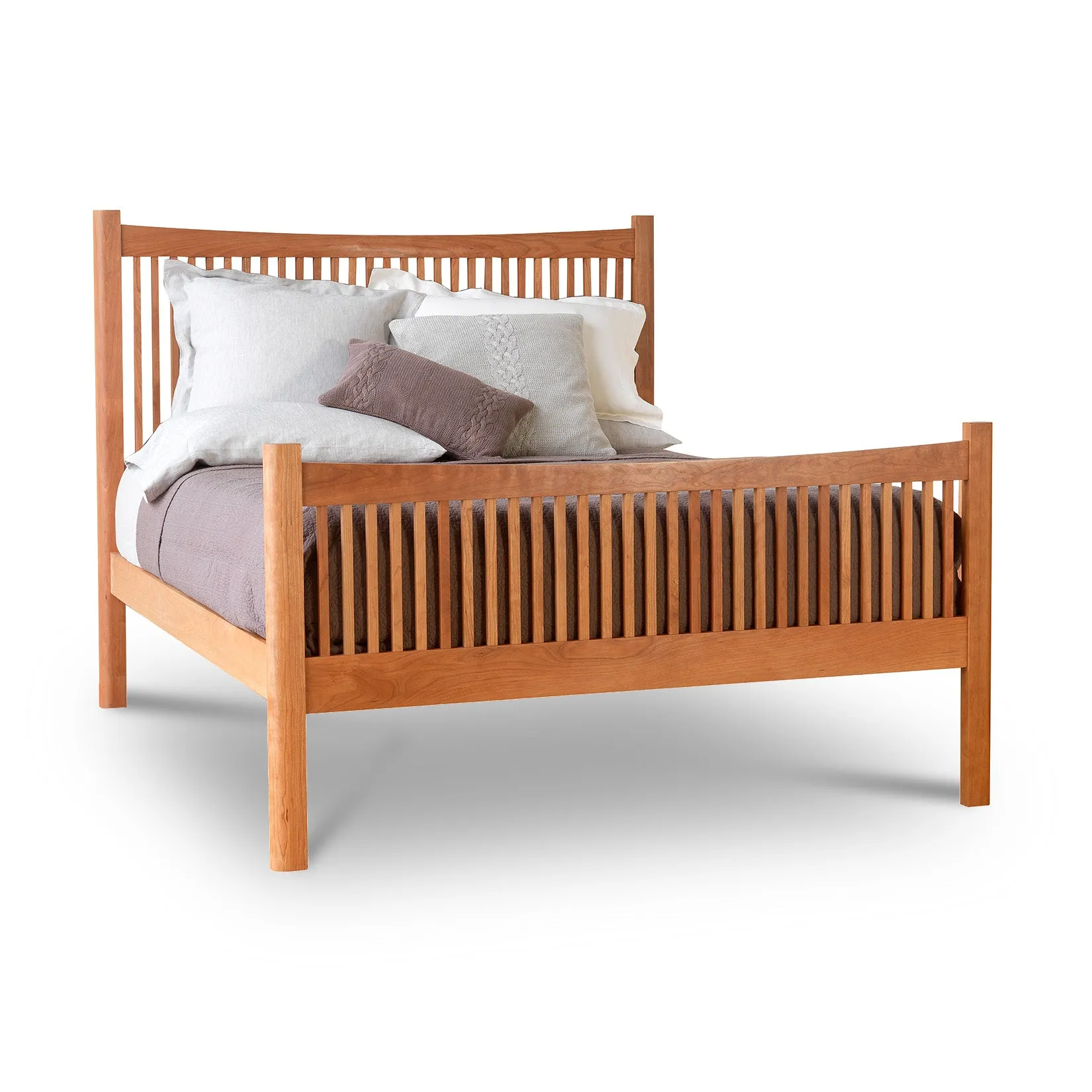 Heartwood Shaker High Footboard Bed