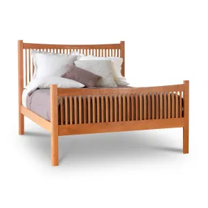 Heartwood Shaker High Footboard Bed