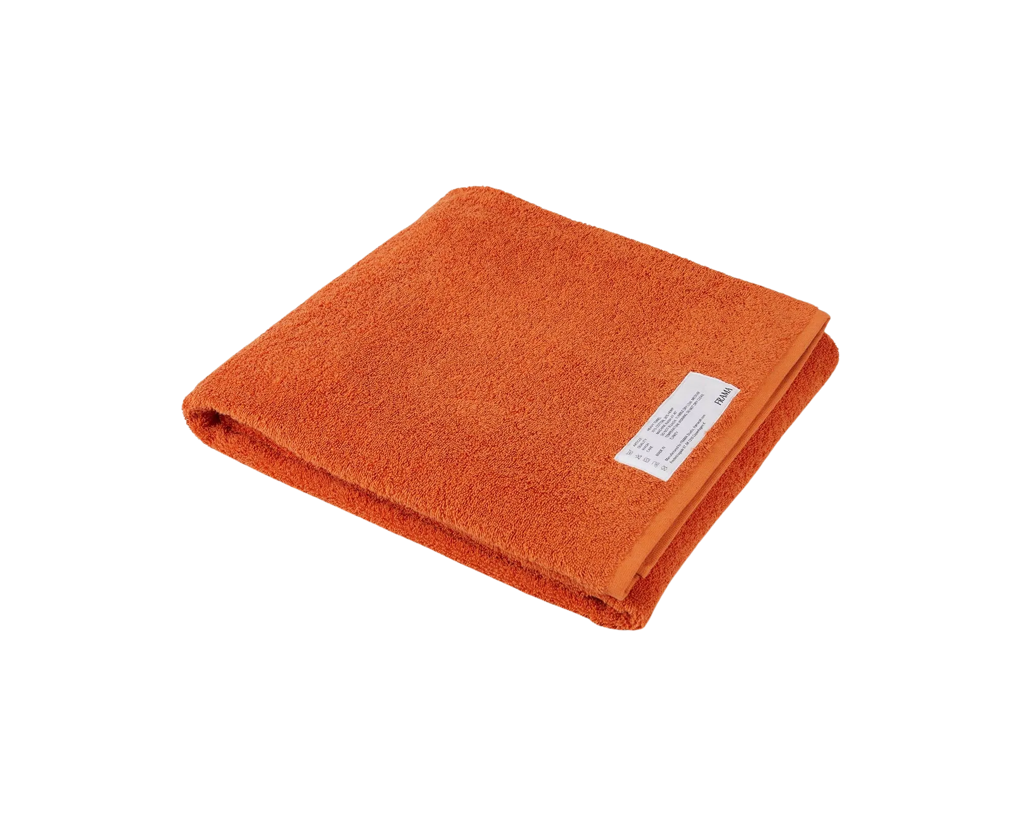 Heavy Towel | Burnt Orange | Bath Sheet