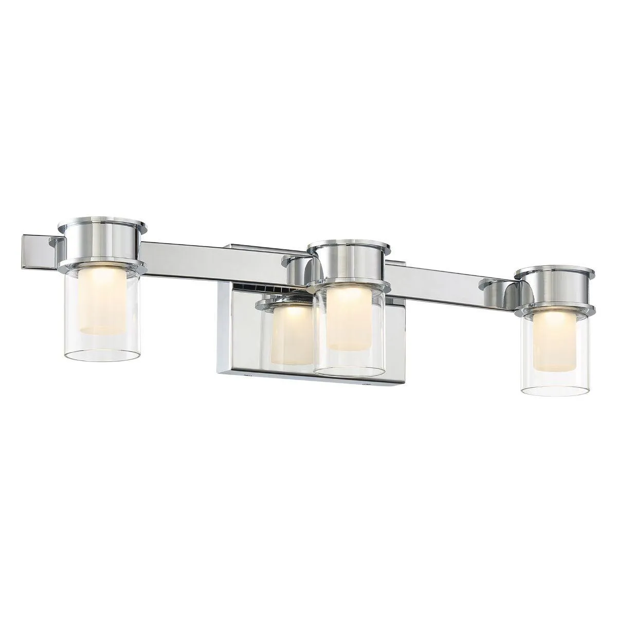 Herald Square 22 in. 3 lights LED Vanity Light Chrome finish