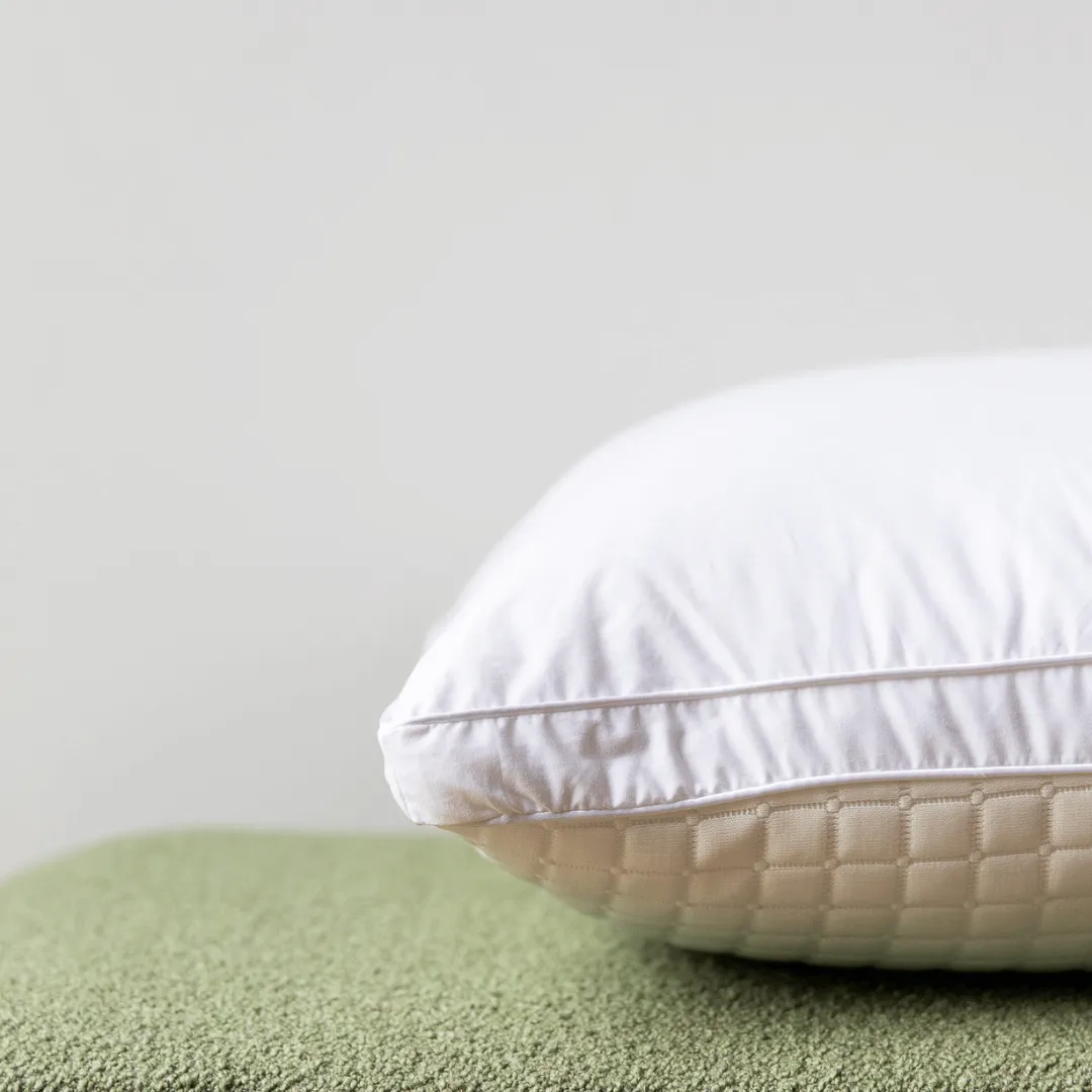 Hi Loft Cooling Pillow with Cotton Reverse