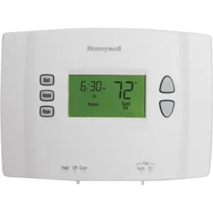 Honeywell 5-1-1 Day Programmable White Digital Thermostat