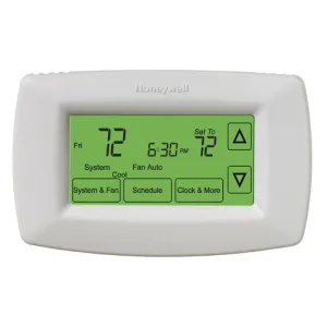 Honeywell 7-Day Programmable Touch Screen Thermostat Large