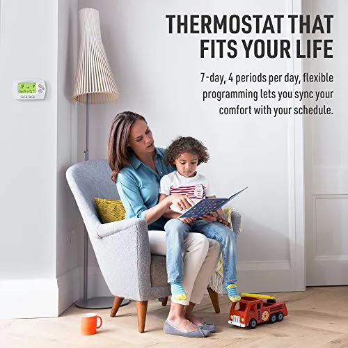 Honeywell Home Rth6580wf Wi Fi 7 Day Programmable Thermostat