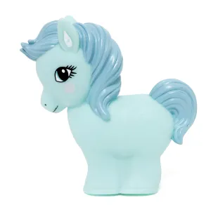 Horse night light light blue