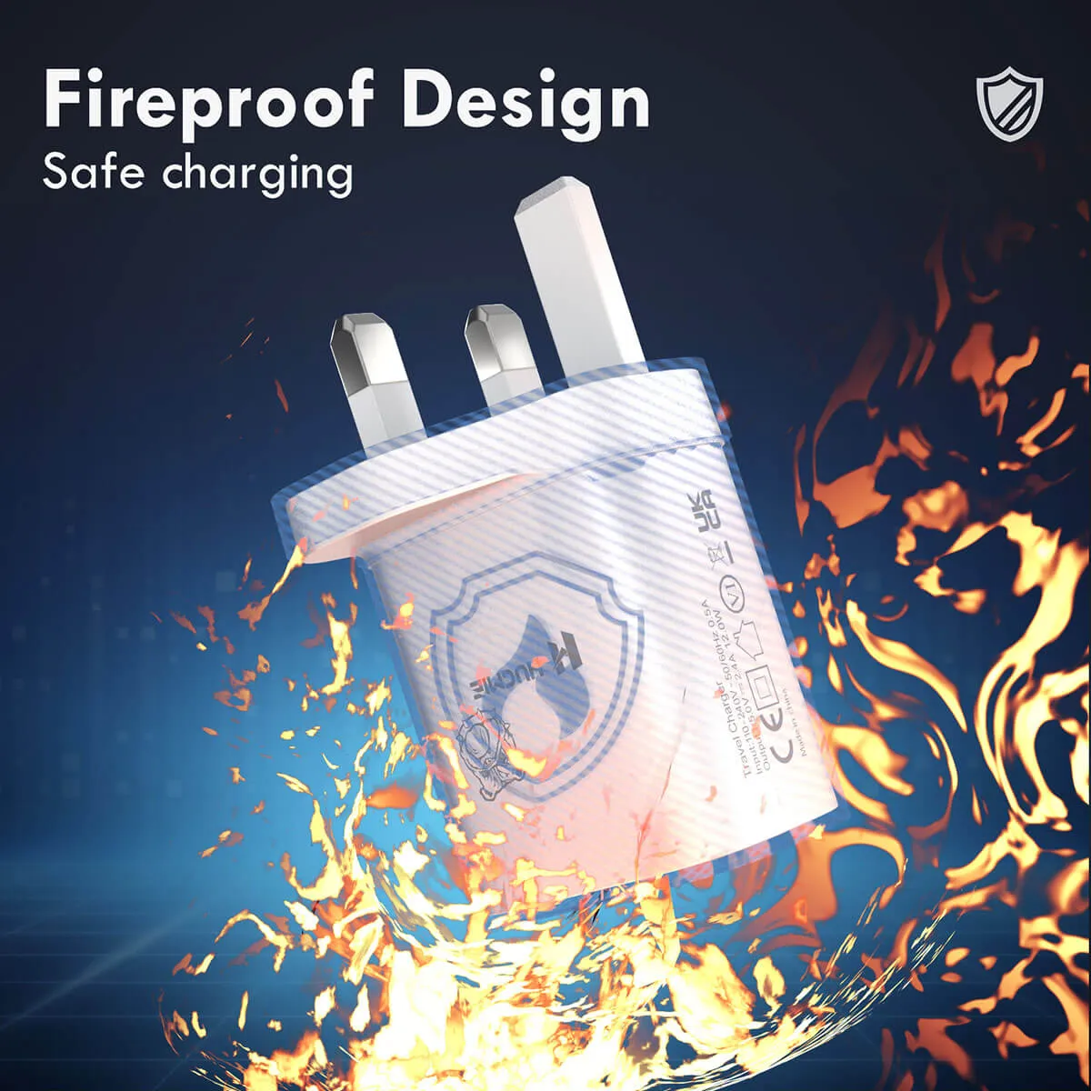 Hugmie® HP-AA1 12W Dual USB Wall Charger