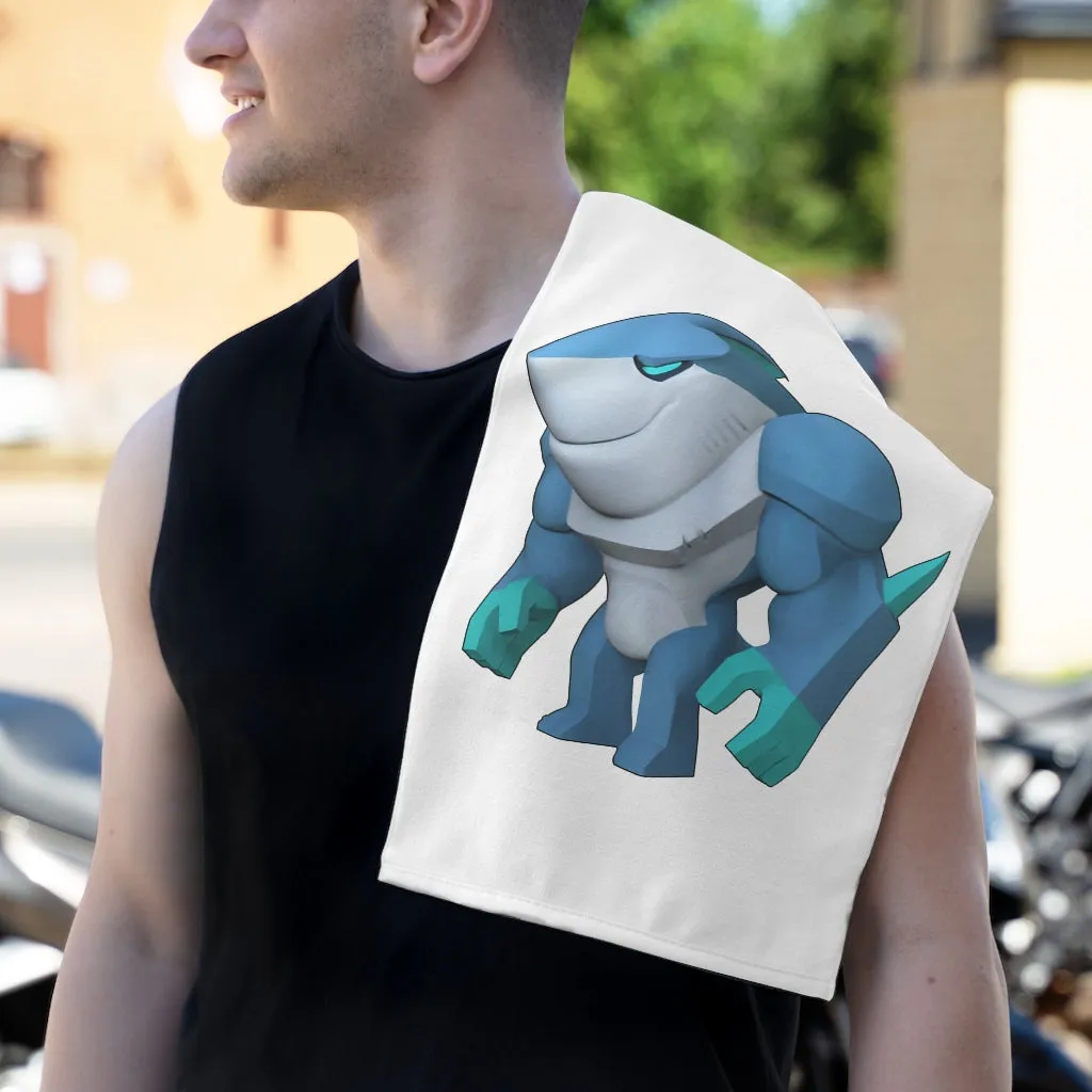 Ice Shark Rally Towel, 11x18