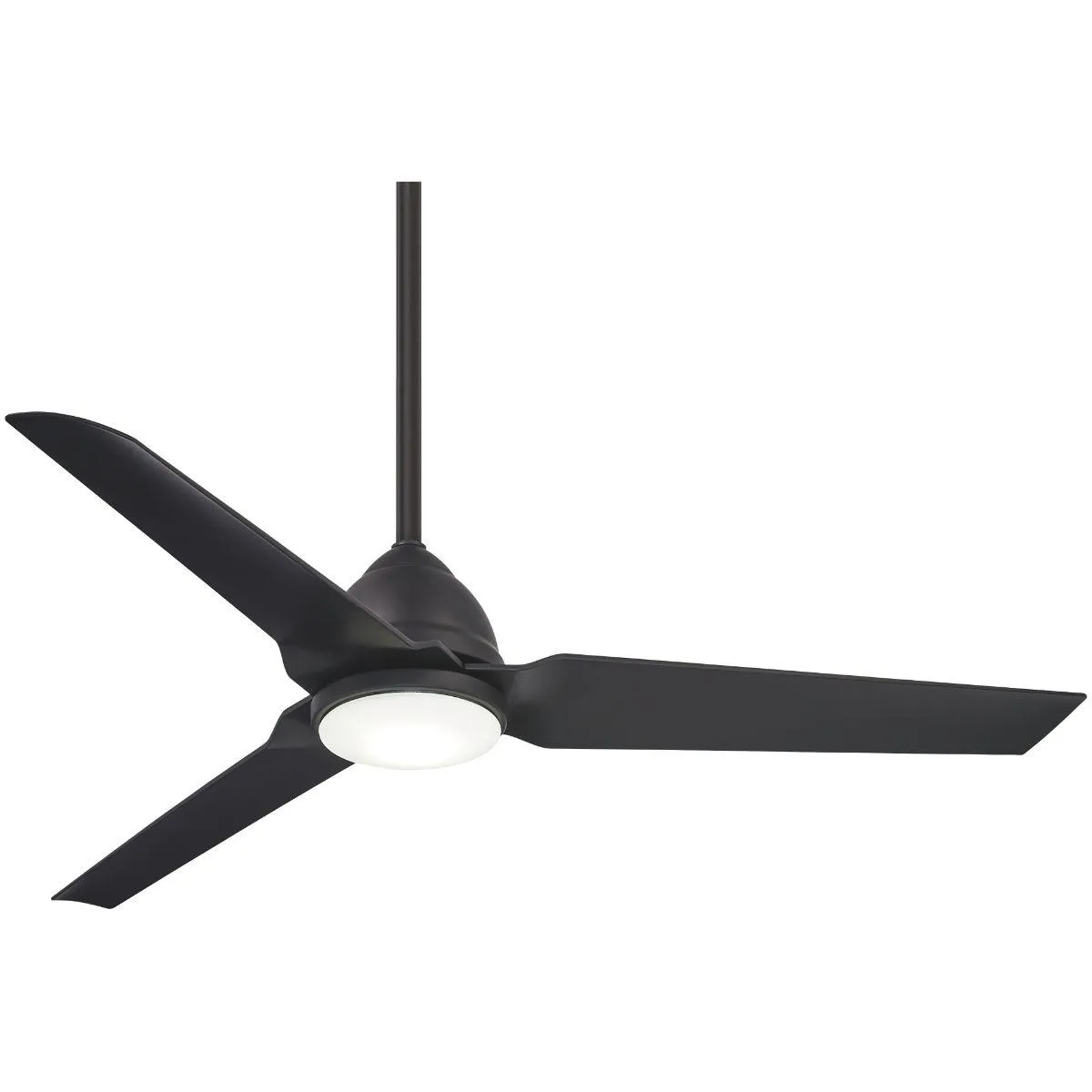 Java LED 54" Coal Wet Rated Ceiling Fan with Light and Remote
